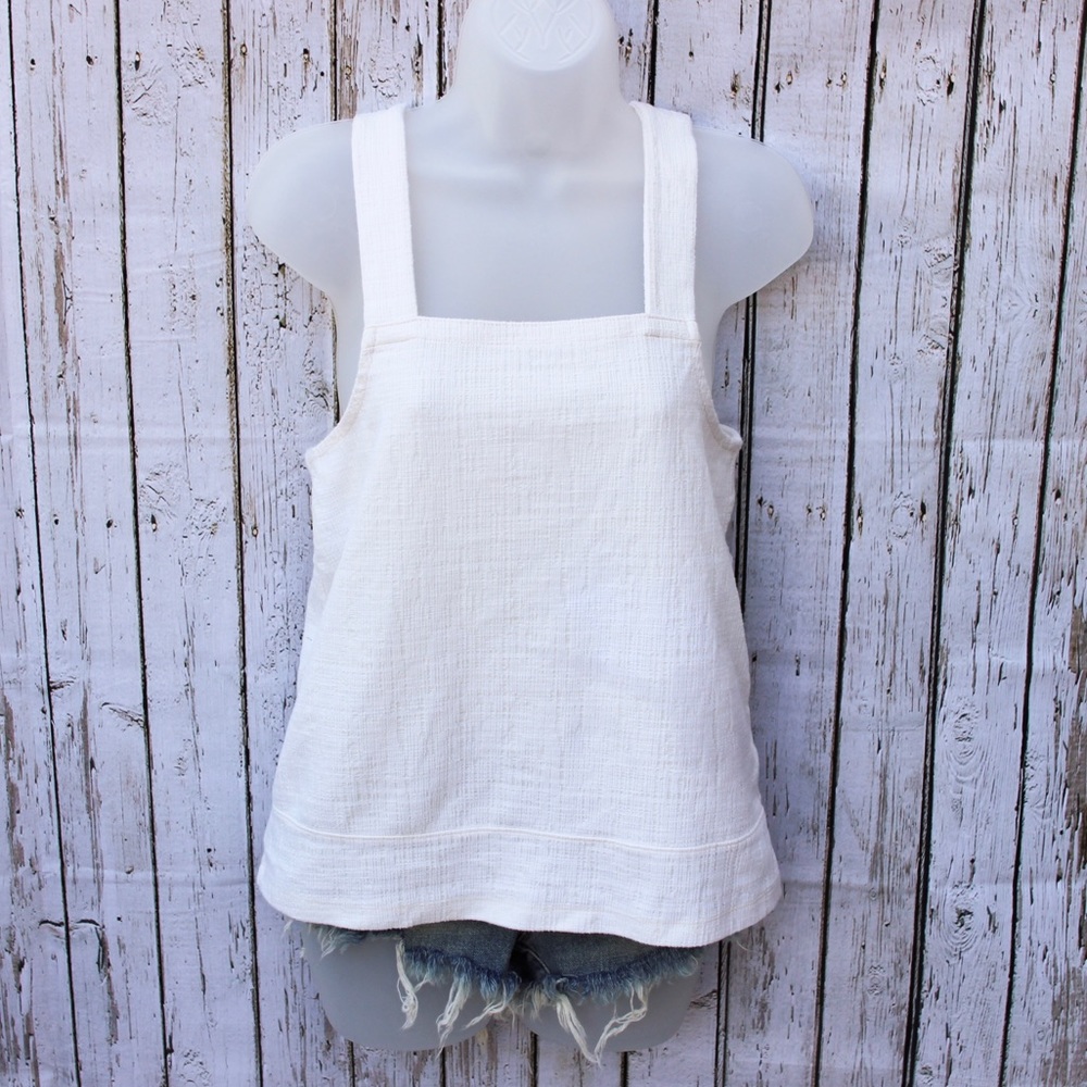 Madewell White Tank Top